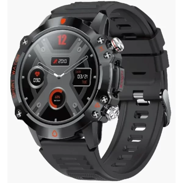 Smartwatch 1.39 inch, 450 mAh Batteriekapazität Heart Rate und Compass