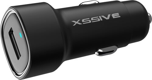 Xssive 18W QC3.0 USB Fast Car Charger XSS-CC39 - Black