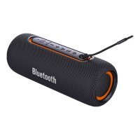 Bluetooth 5.0 Lautsprecher 10W, USB AUX FM RGB-Licht,...