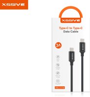 Xssive Braided Type-C to Type-C Cable 1m XSS-BR1MCC