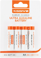 Xssive Ultra Alkaline Battery AA LR6/AM-3/1.5V