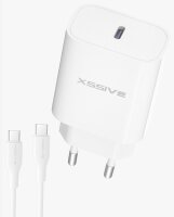 Xssive 25W PD3.0 Super Fast Charger with C-C Cable...