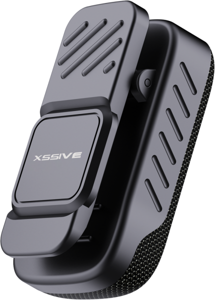 Xssive Wearable Speaker with Magnetic Clip-On XSS-BS14B - Black