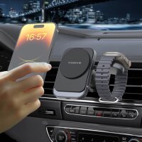 Xssive 2in1 Magnetic Wireless Car Charger Holder...