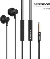 Xssive Stereo Headphones 3.5mm XSS-EP22 - Black