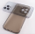 iPhone 11 Silicon Case  Sturzfeste Handyhülle Grau Transparent