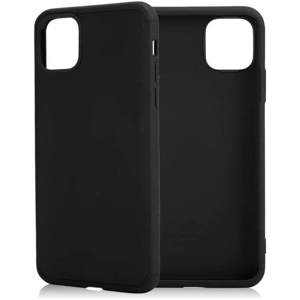 iPhone 13 Pro Silicon Case  Sturzfeste Handyhülle Schwarz