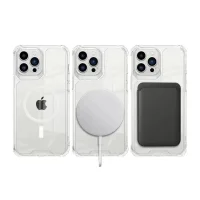 iPhone 14 Pro Transparent Anti Shock Case - MagCase - King Kong Armor Super Protection