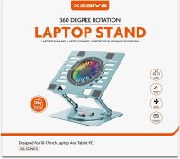 Xssive 360° Laptop Stand With Build-in RGB Cooling...