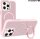 Xssive Back Case compatible with Magsafe with Stand iPhone 16 Pro Max - Pink