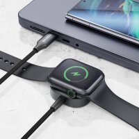 Xssive Wireless Charging Cable for iWatch XSS-WATCH-BR-B - Black