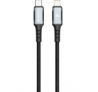 Xssive Braided USB-C to 8-Pin Cable 1m XSS-BR-CL-B-1M -...