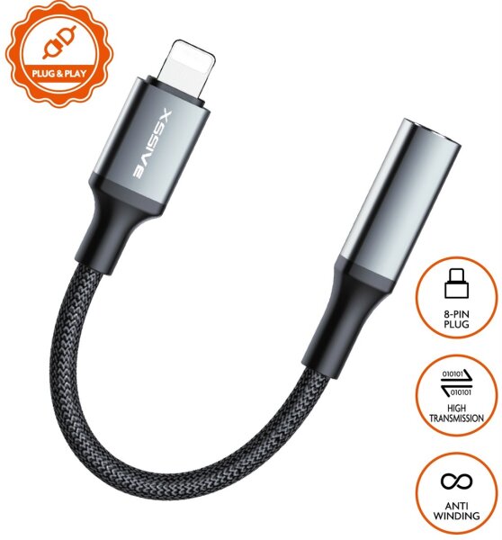 Xssive Audio Jack 3.5mm for iPhone XSS-Jack-LN