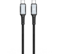 Xssive Braided USB-C to USB-C Cable 1m XSS-BR-CC-B-1M -...
