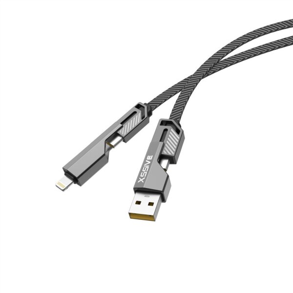 Xssive Braided 4in1 USB Cable XSS-4IN1 1m
