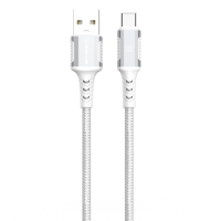 Xssive Braided USB-A to USB-C Cable 1m XSS-BR-AC-W-1M -...