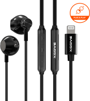 Xssive Stereo Earphones for iPhone XSS-EP24 - Black