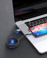 Xssive Magnetic Winding Cable 60W USB-C to USB-C...