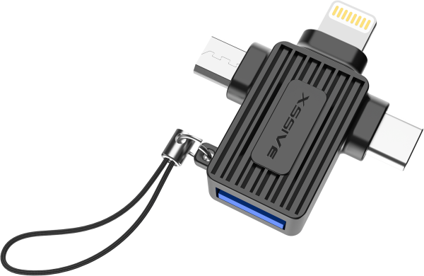 Xssive OTG Adapter 3in1 USB-C XSS-OT21 3in1